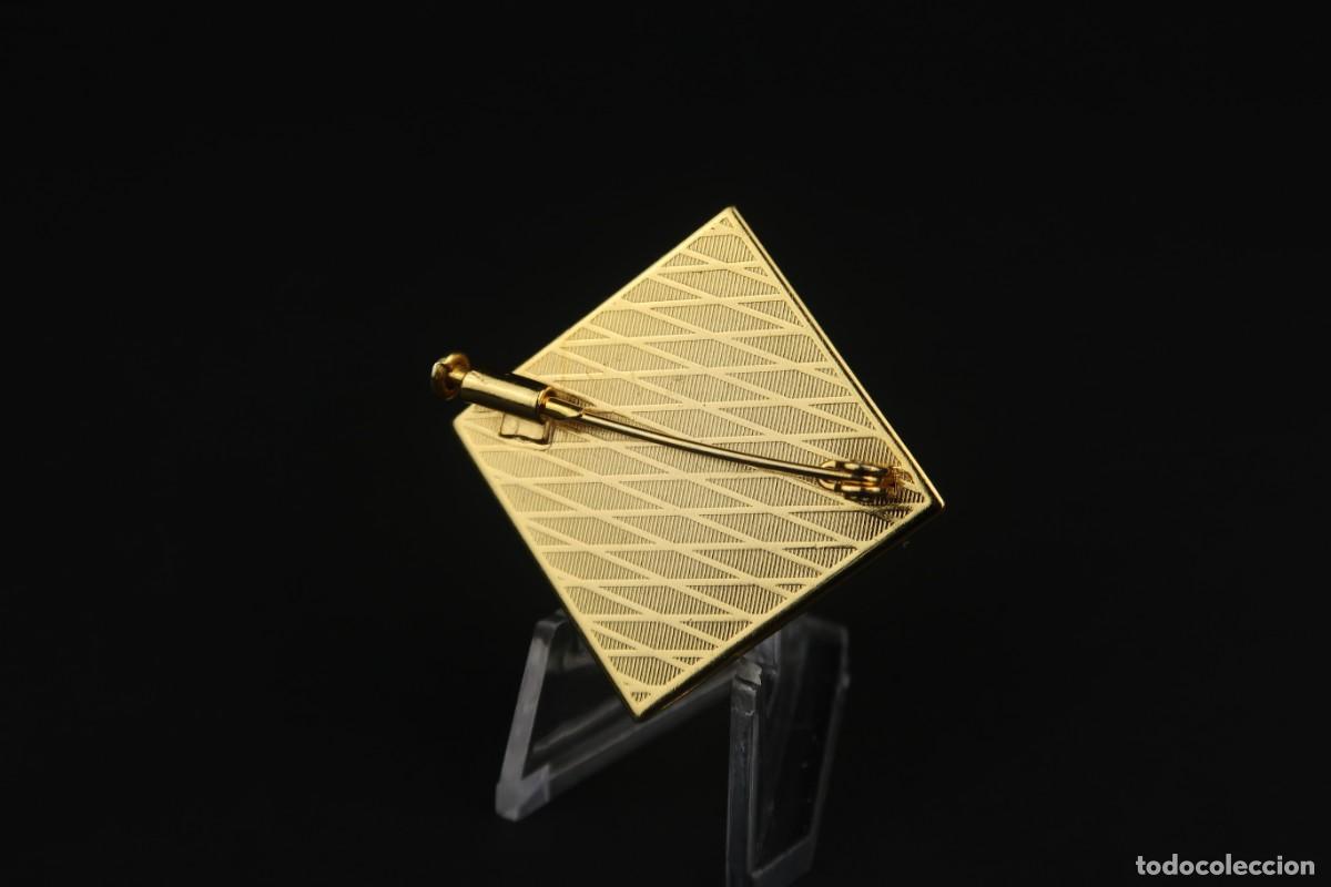Joyeria: Antiguo Broche Damasquinado - Foto 6