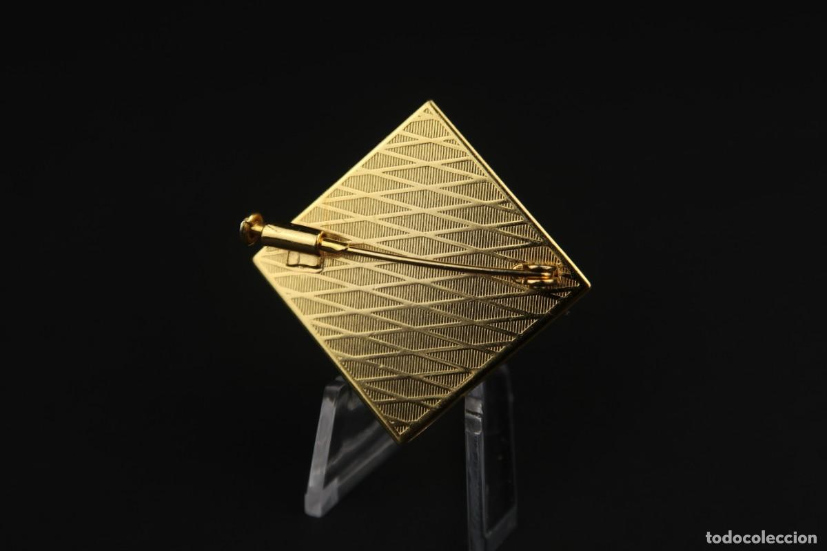 Joyeria: Antiguo Broche Damasquinado - Foto 7