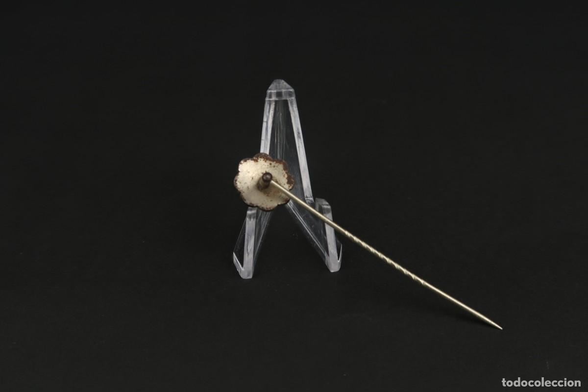 Joyeria: Antiguo Broche Damasquinado - Foto 4
