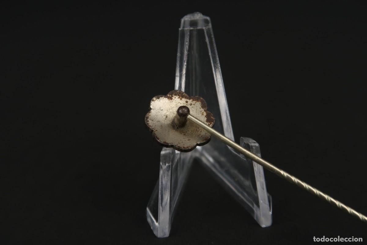 Joyeria: Antiguo Broche Damasquinado - Foto 5