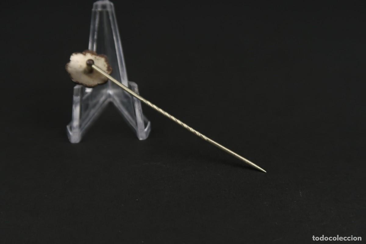Joyeria: Antiguo Broche Damasquinado - Foto 6