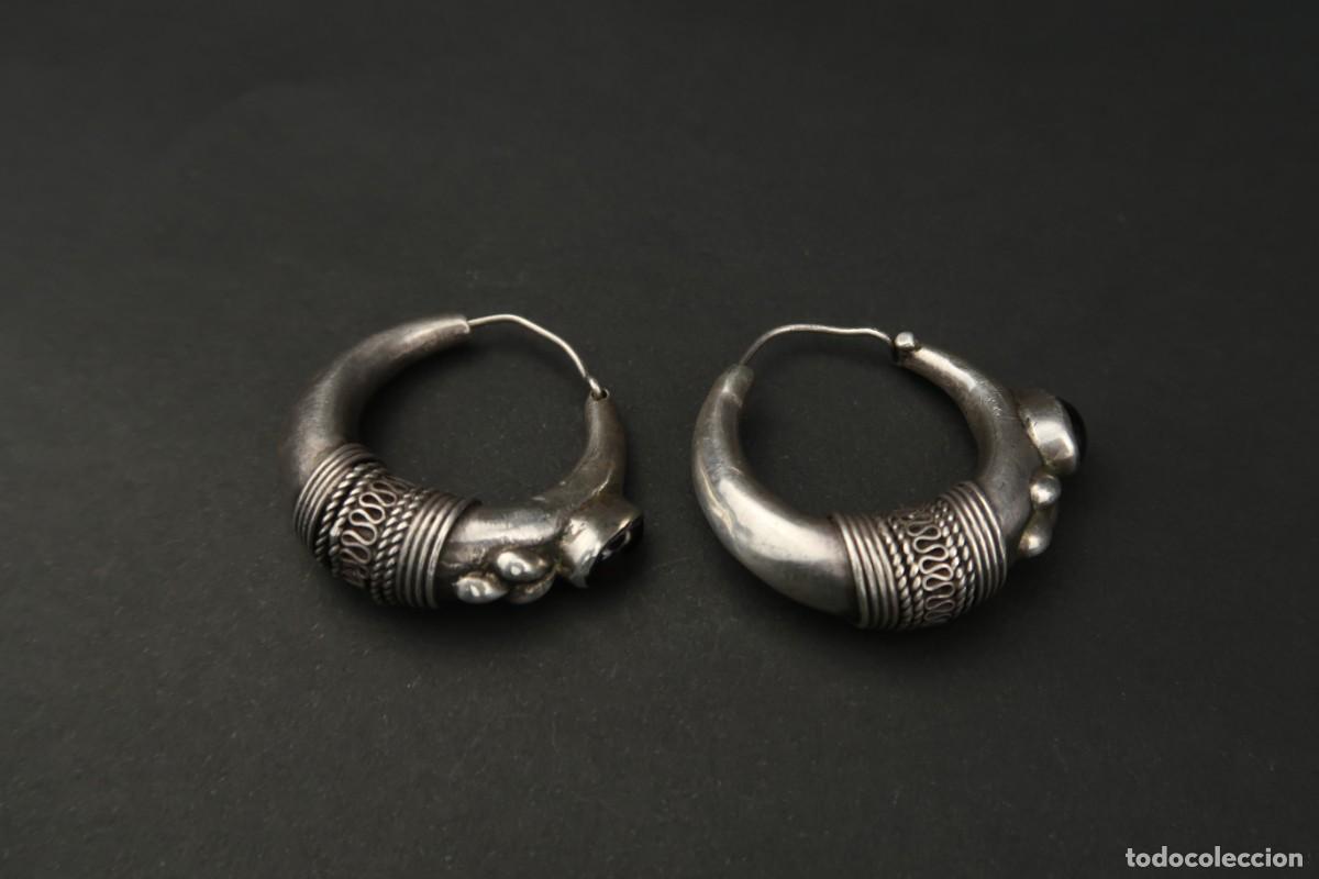 Joyeria: Antiguos Pendientes de Plata - Foto 10