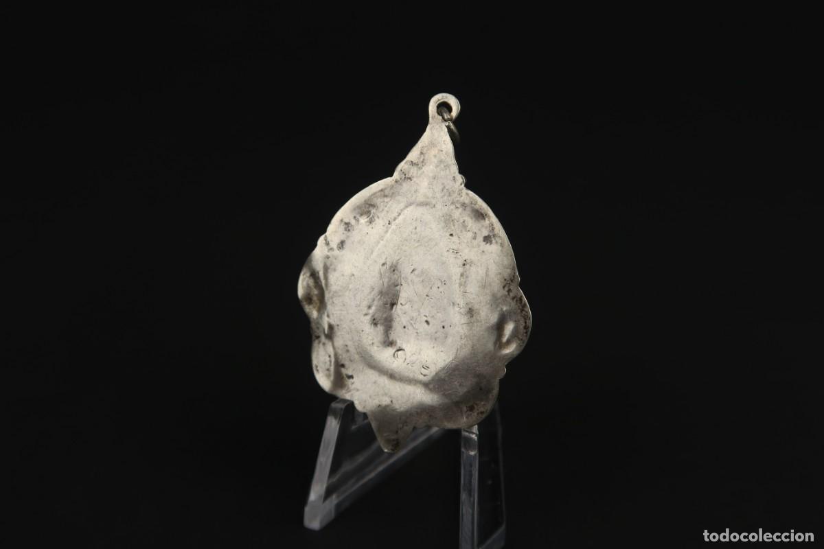 Joyeria: Antiguo Colgante de Plata y Turquesa - Foto 6