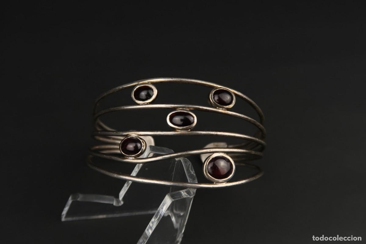 Joyeria: Antiguo Brazalete de Plata - Foto 9