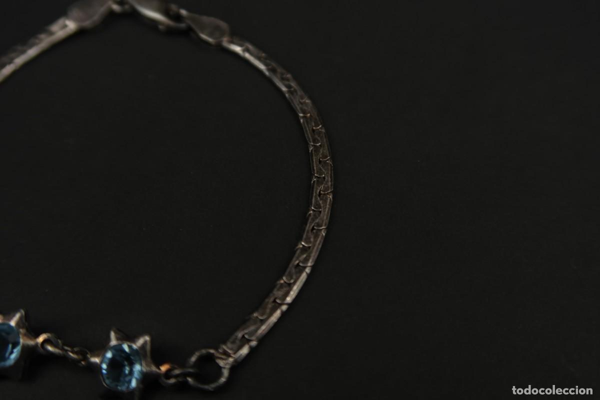 Joyeria: Antigua Pulsera de Plata - Foto 4