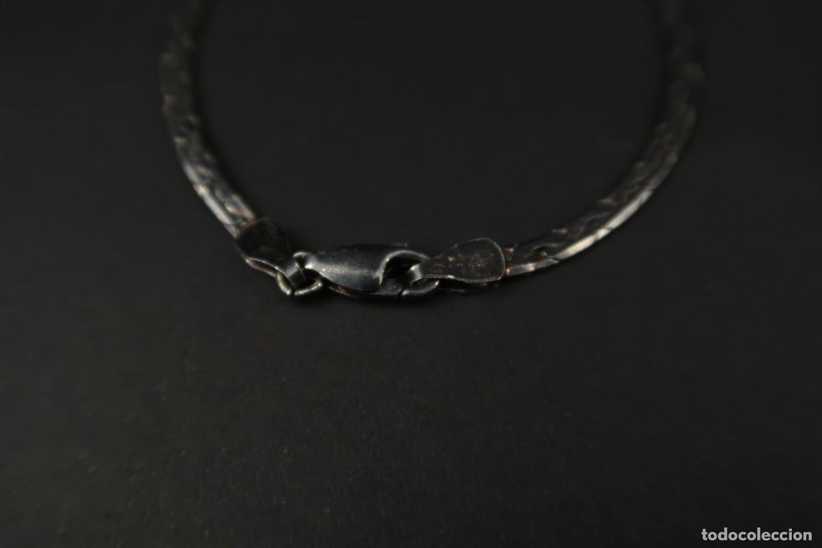 Joyeria: Antigua Pulsera de Plata - Foto 8