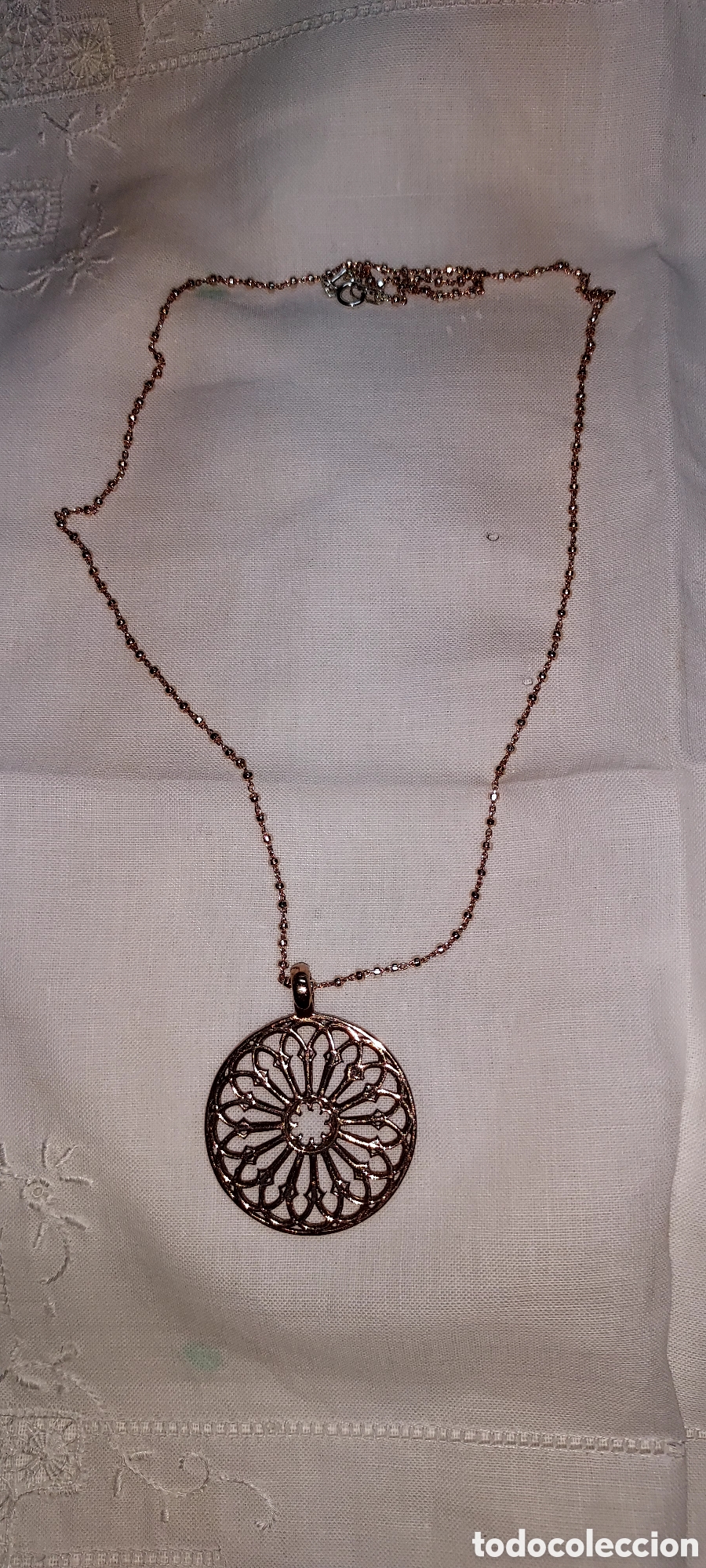 Joyeria: COLGANTE DE PLATA DORADA CU&Ntilde;ADO - Foto 3