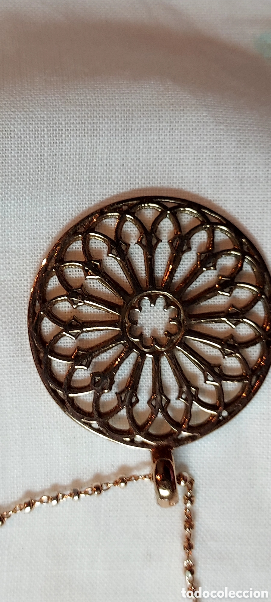 Joyeria: COLGANTE DE PLATA DORADA CU&Ntilde;ADO - Foto 8