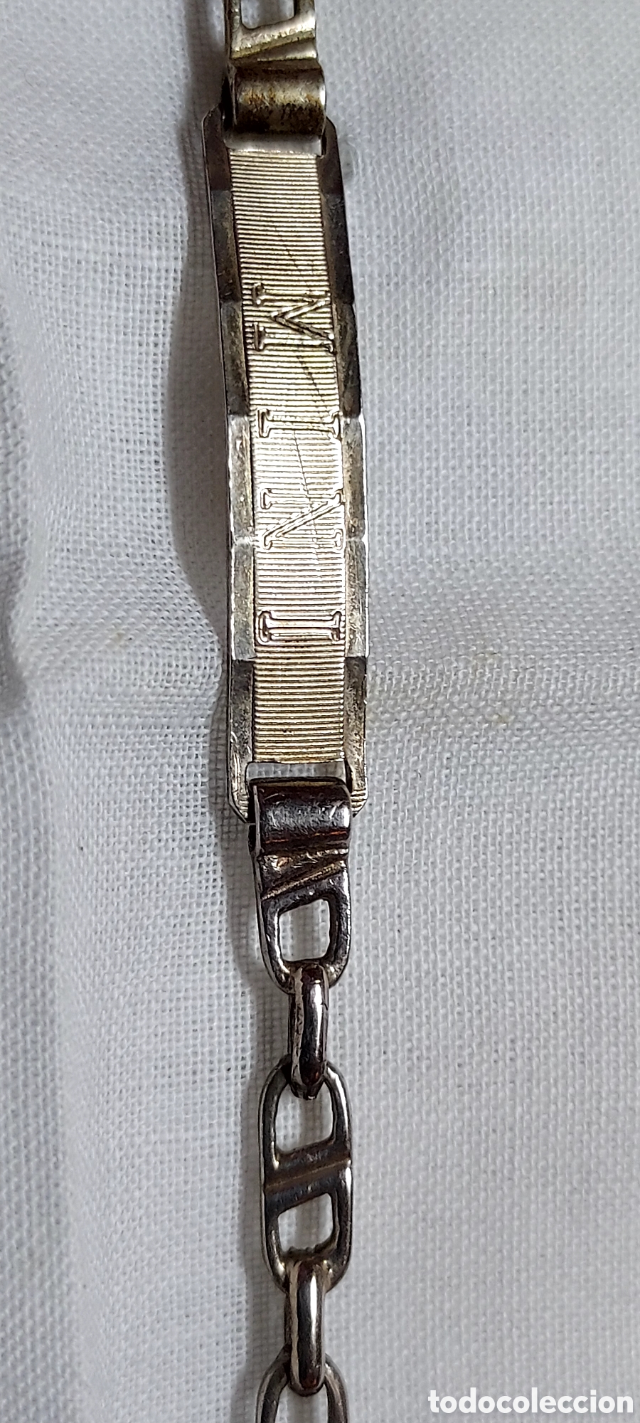 Joyeria: ESCLAVA DE PLATA 925 GRABADA MINI - Foto 1