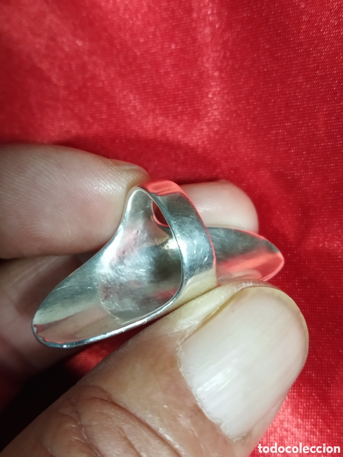 Joyeria: Anillo largo de plata - Foto 6