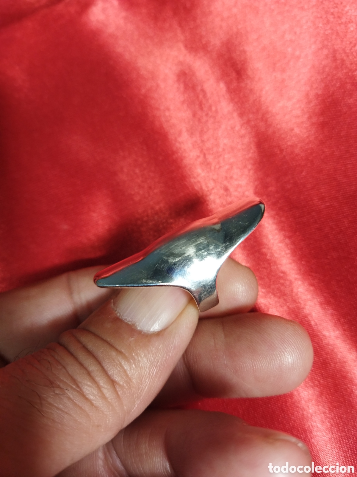 Joyeria: Anillo largo de plata - Foto 1