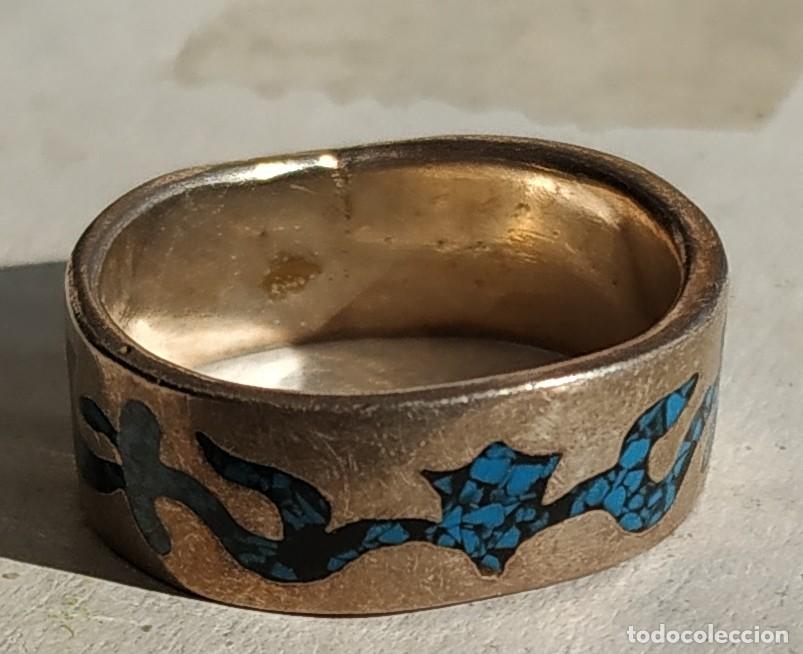 Joyeria: Anillo plata con incrustaciones - Foto 1