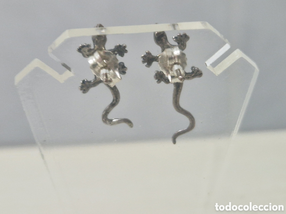 Joyeria: PENDIENTES PLATA LAGARTIJAS - Foto 5