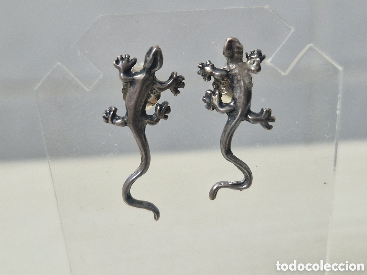 Joyeria: PENDIENTES PLATA LAGARTIJAS - Foto 6