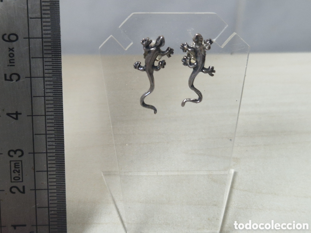 Joyeria: PENDIENTES PLATA LAGARTIJAS - Foto 7