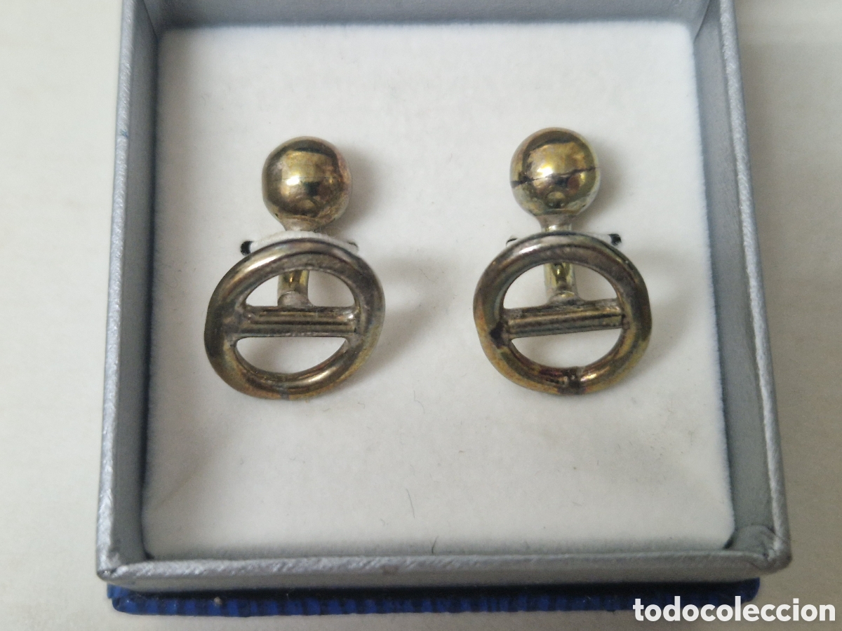 Joyeria: GEMELOS EN PLATA DORADA ALEXANDRA - Foto 3