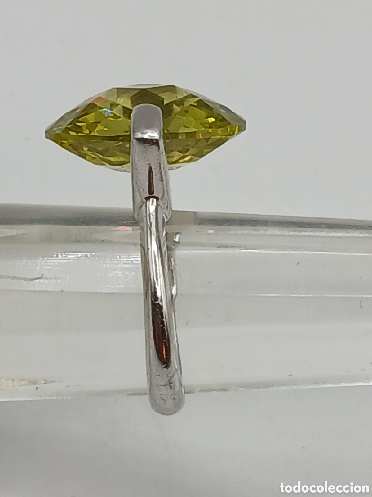 Joyeria: Anillo plata 925mls y topacio lim&oacute;n - Foto 5
