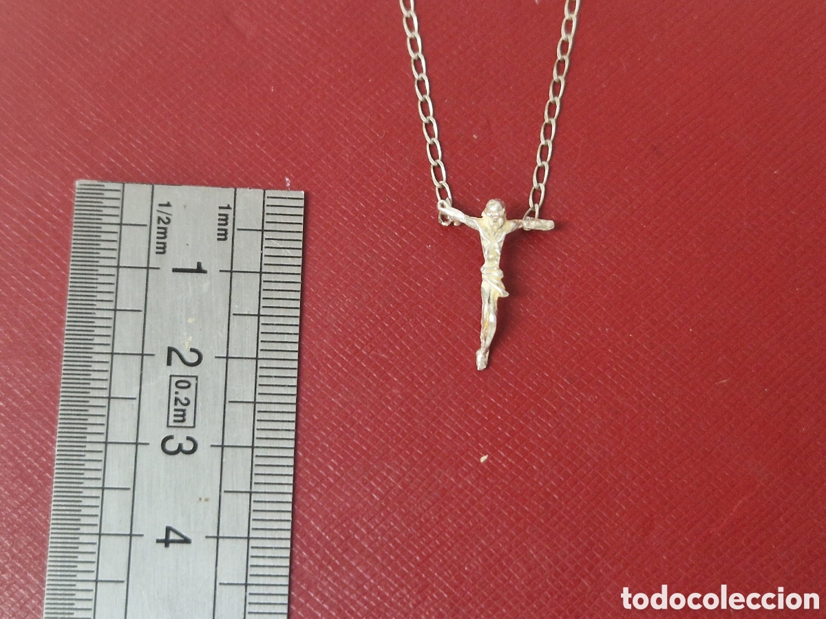 Joyeria: CADENA Y CRISTO EN PLATA DE KEY - Foto 2