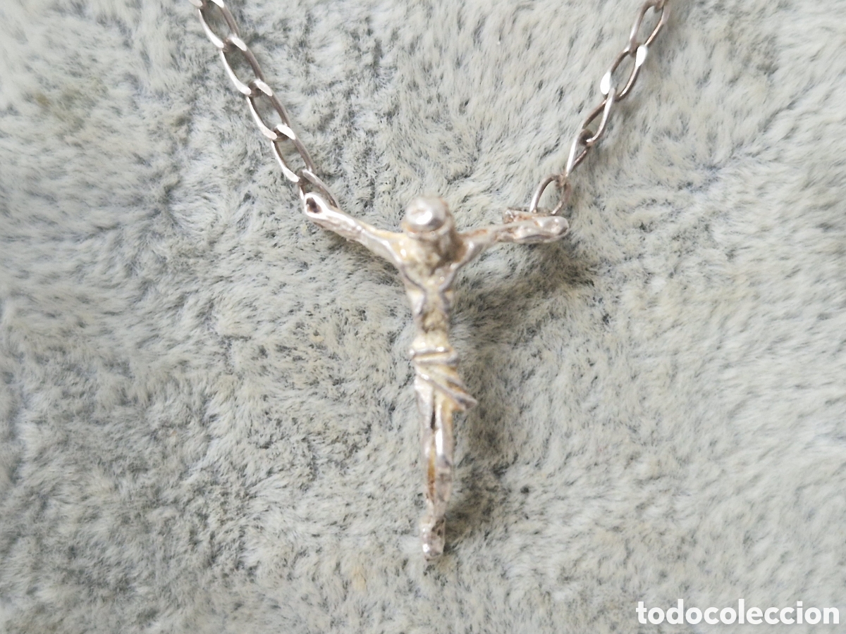 Joyeria: CADENA Y CRISTO EN PLATA DE KEY - Foto 3