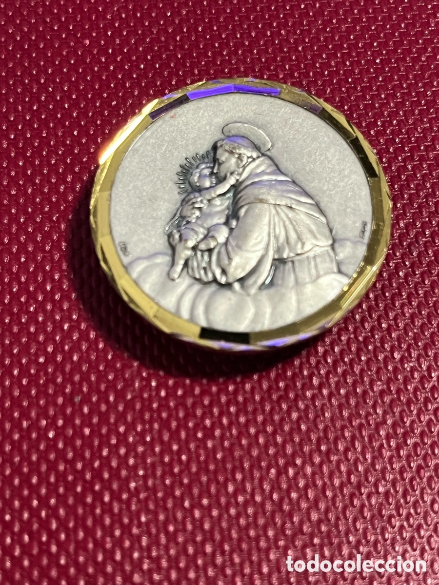 Joyeria: Plata 925 Medalla de protecci&oacute;n (imantada) - Foto 1