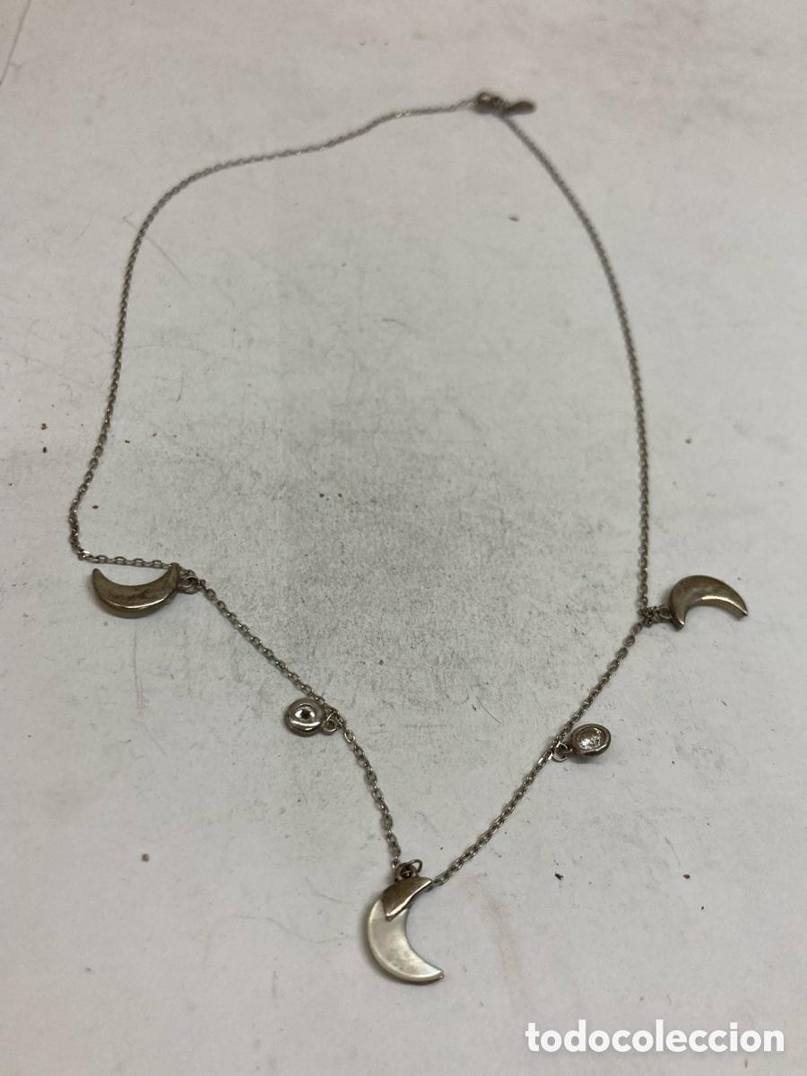 Joyeria: Collar de plata con engaste CC277 - Foto 1