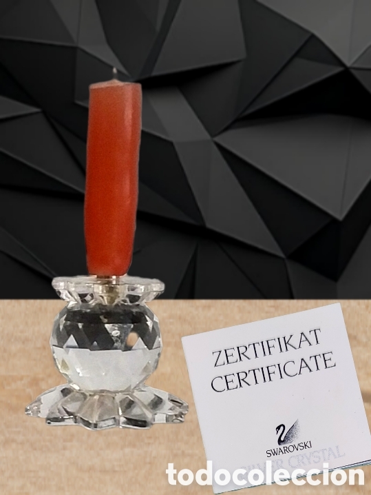 Joyeria: Swarovski portavelas con Certificado - Foto 2