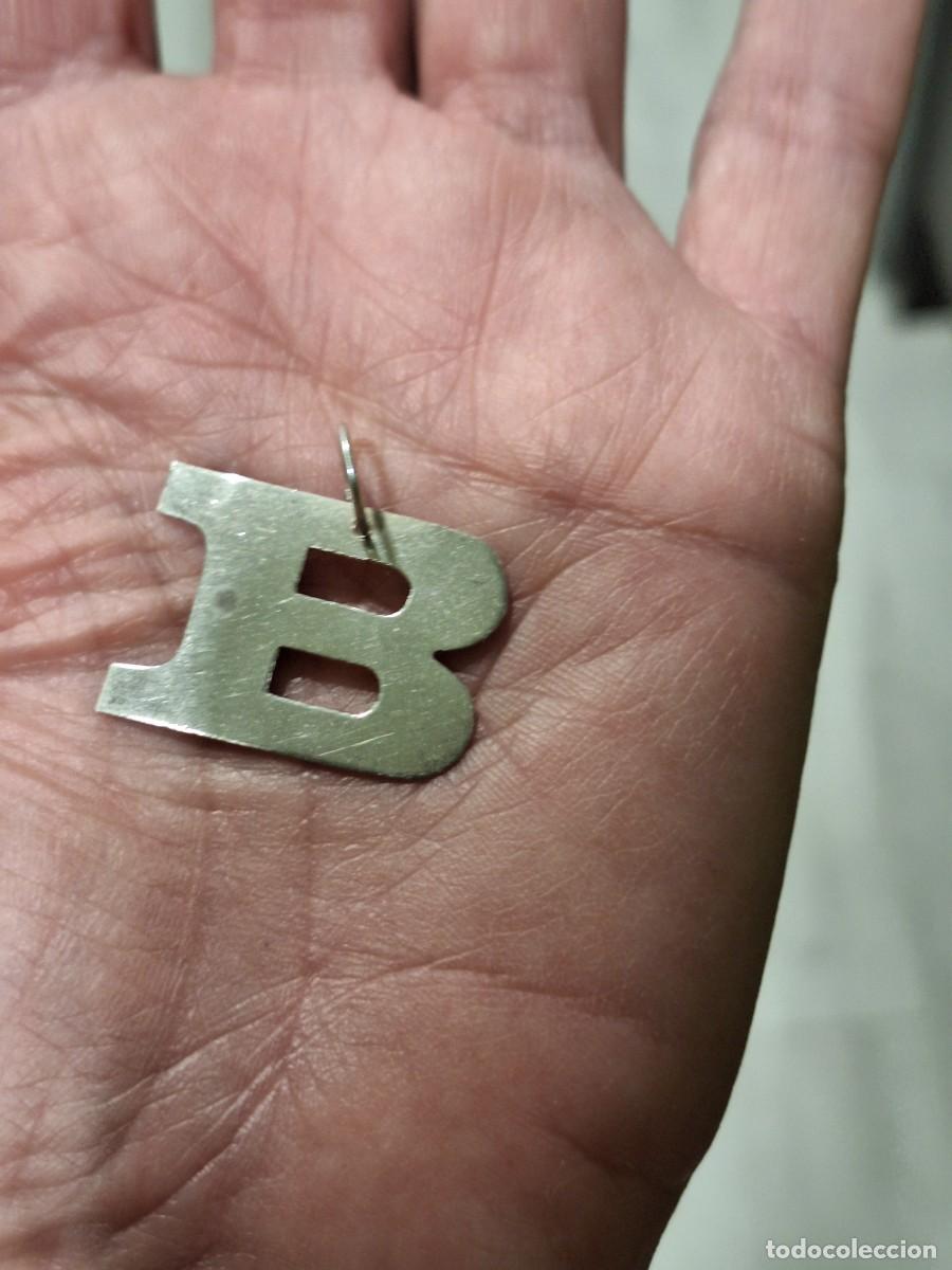 Joyeria: COLGANTE DE PLATA CON INICIAL B - Foto 1