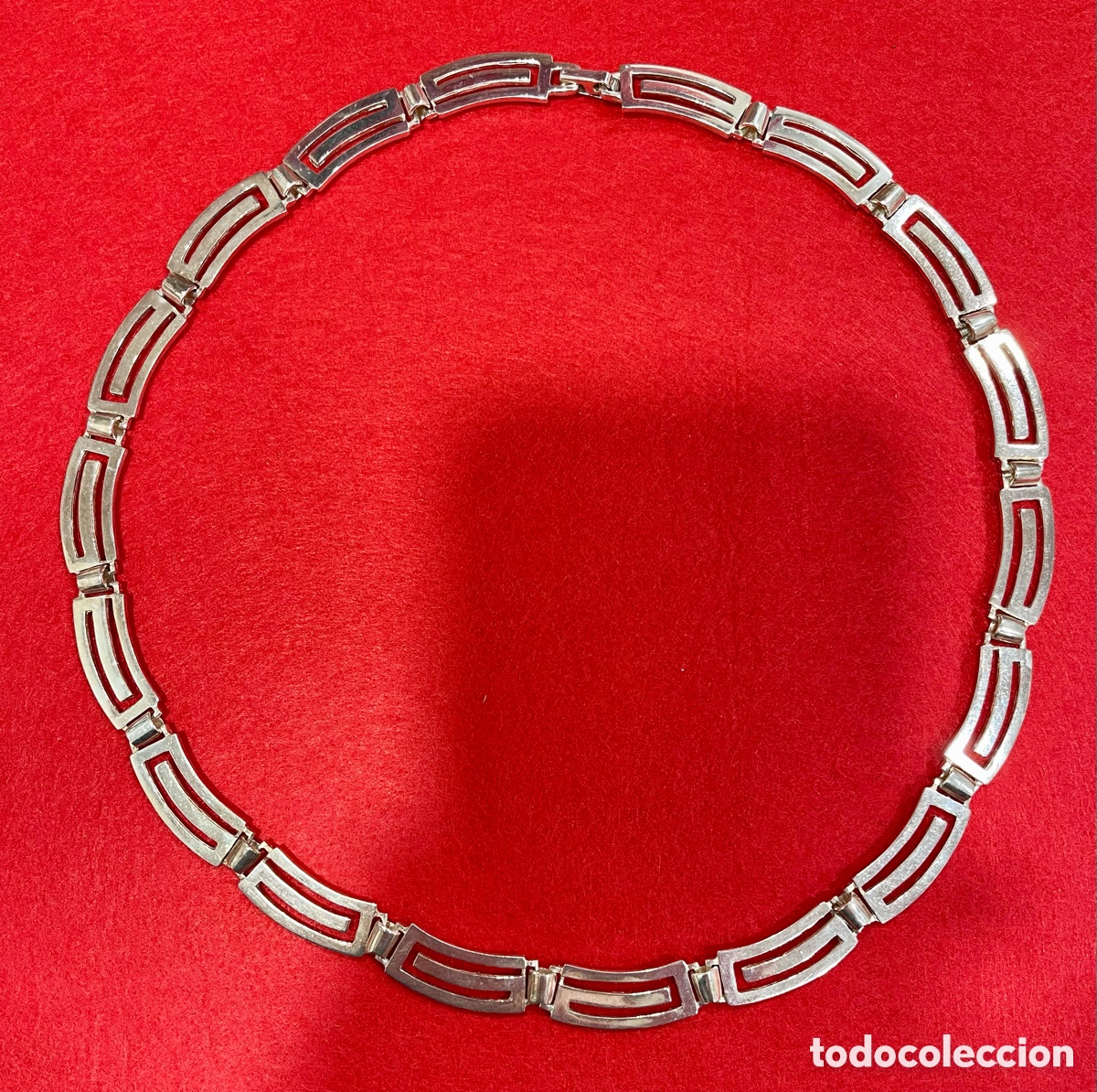 Joyeria: Bonito collar en plata de ley contrastada. - Foto 1
