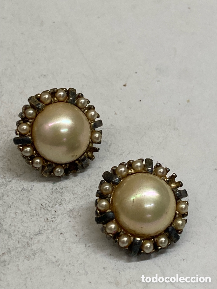 Joyeria: Pendientes de plata y perlas P198 - Foto 1