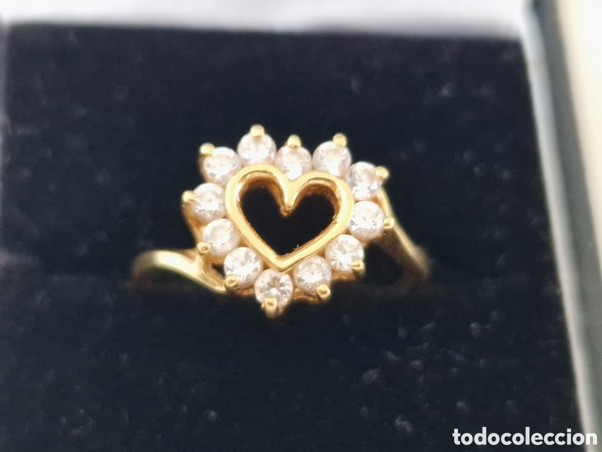 Joyeria: ANILLO ORO 18 K Y CIRCONITAS - Foto 2