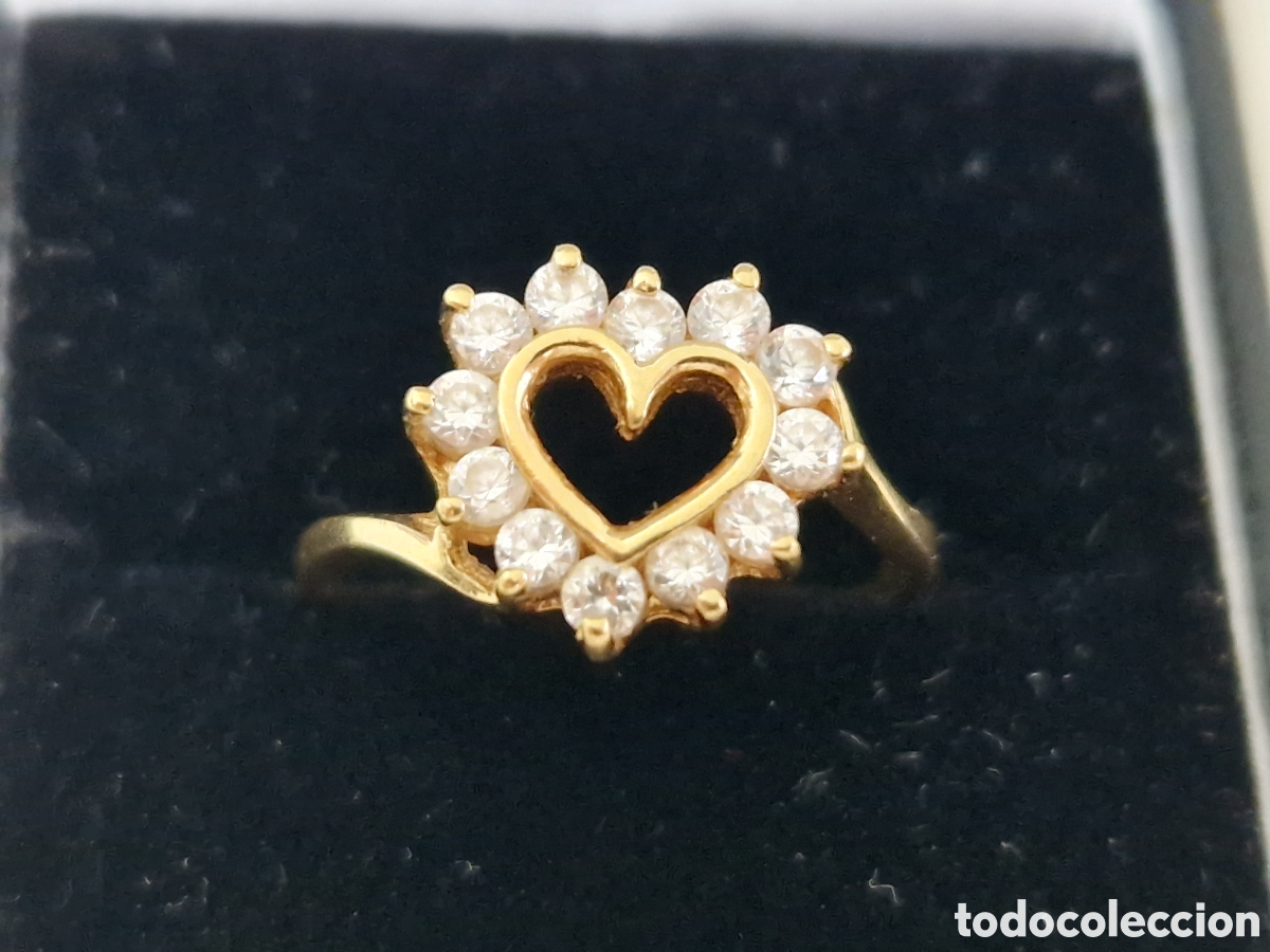 Joyeria: ANILLO ORO 18 K Y CIRCONITAS - Foto 3