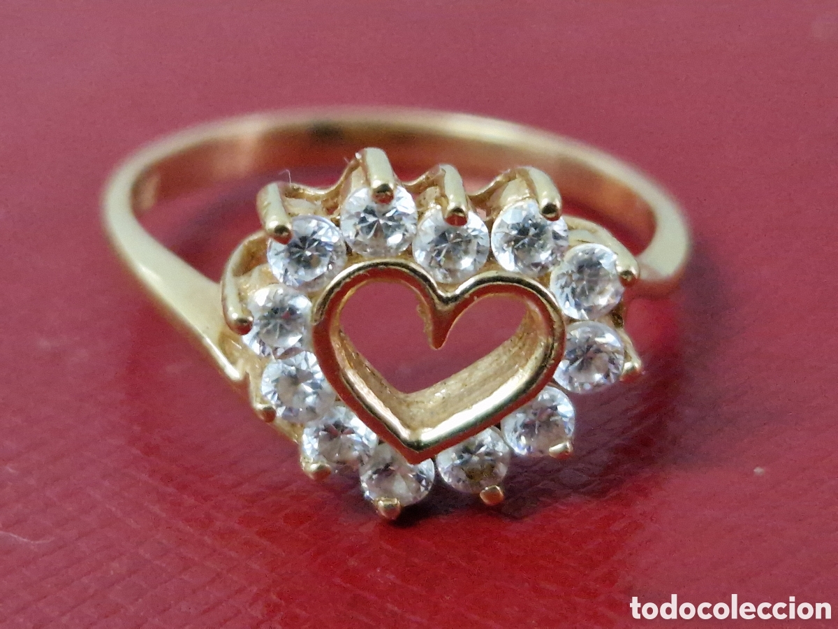 Joyeria: ANILLO ORO 18 K Y CIRCONITAS - Foto 5