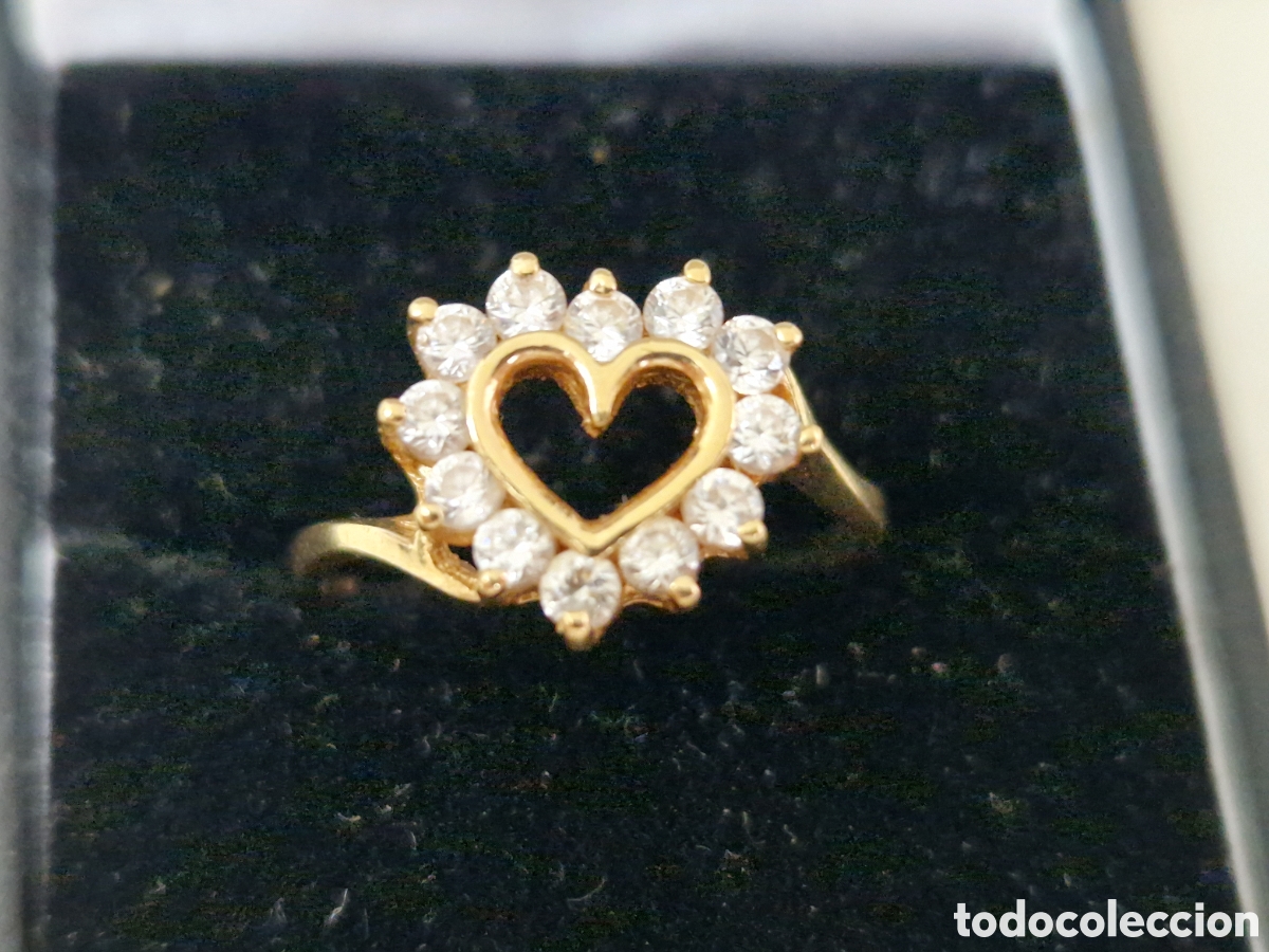 Joyeria: ANILLO ORO 18 K Y CIRCONITAS - Foto 1