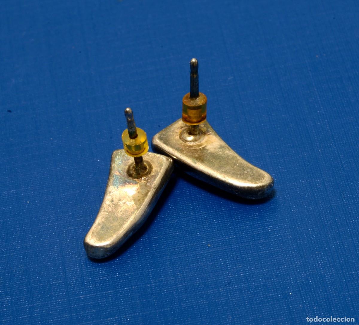 Joyeria: ORIGINALES PENDIENTES DE PLATA: COLMILLOS - Foto 2