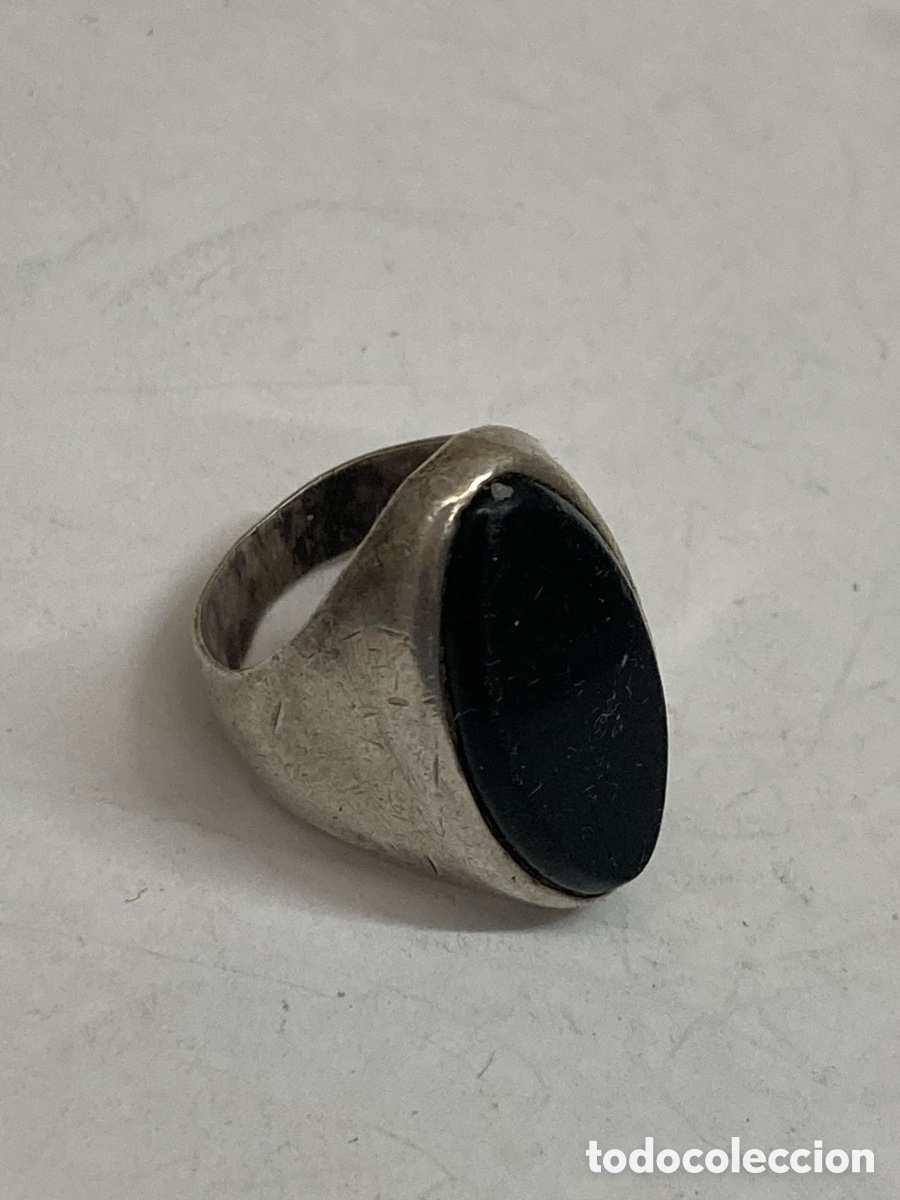 Joyeria: Anillo de plata y &oacute;nix S250 - Foto 1