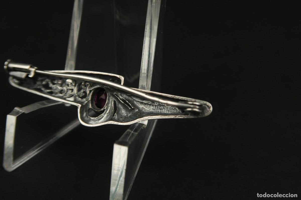 Joyeria: Antiguo Broche de Plata - Foto 10