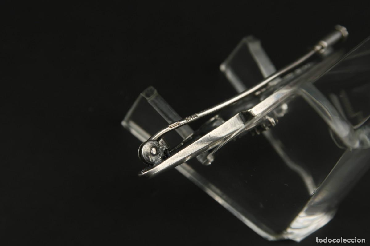 Joyeria: Antiguo Broche de Plata - Foto 12