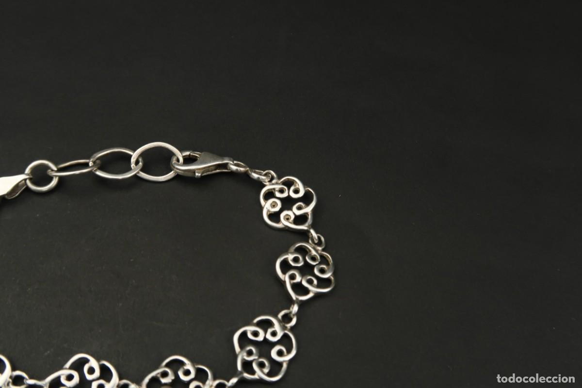 Joyeria: Antigua Pulsera de Plata - Foto 5