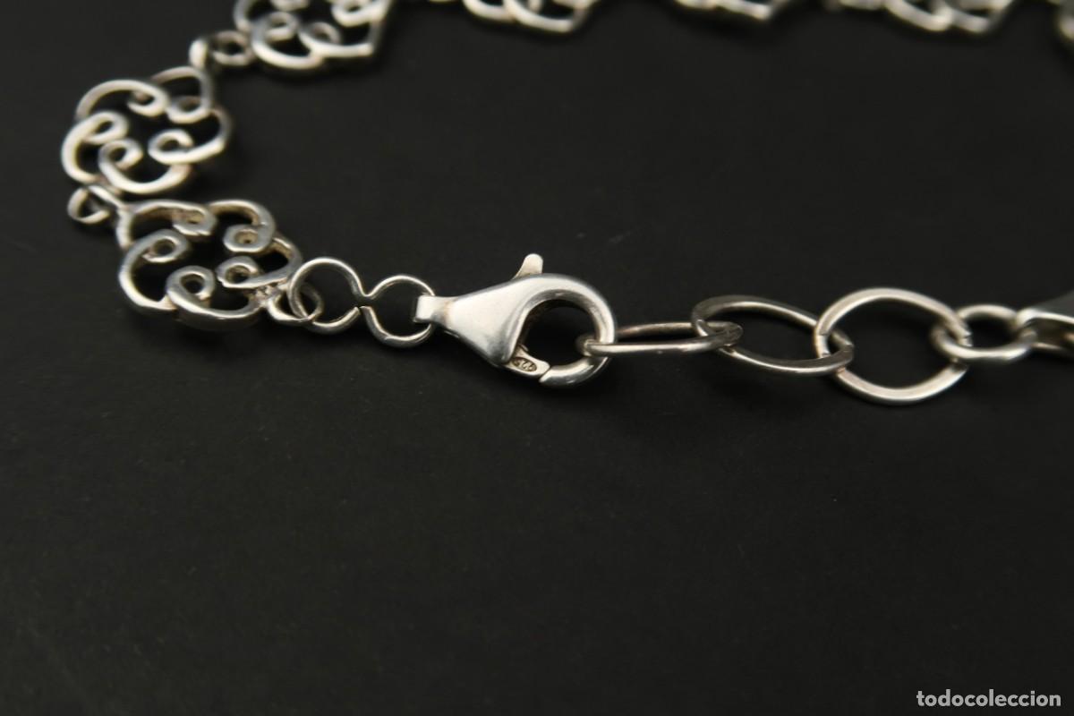 Joyeria: Antigua Pulsera de Plata - Foto 8