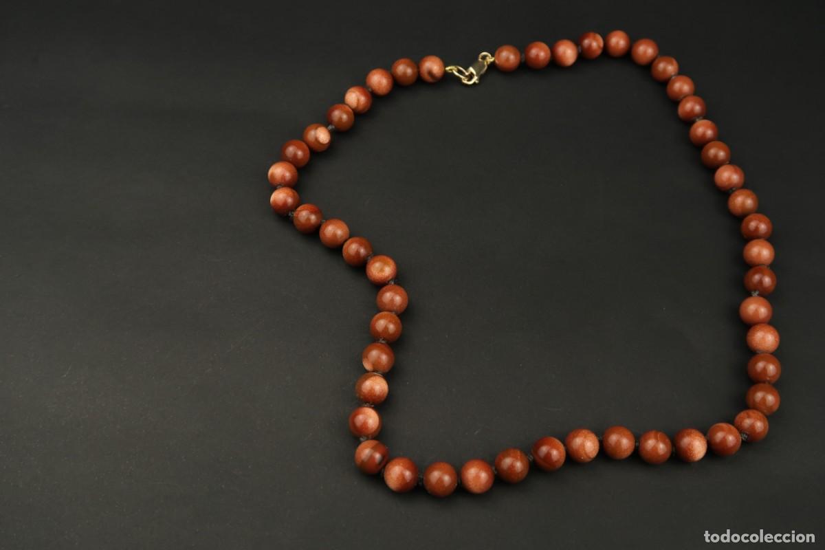 Joyeria: Antigua Gargantilla de Aventurina - Foto 3