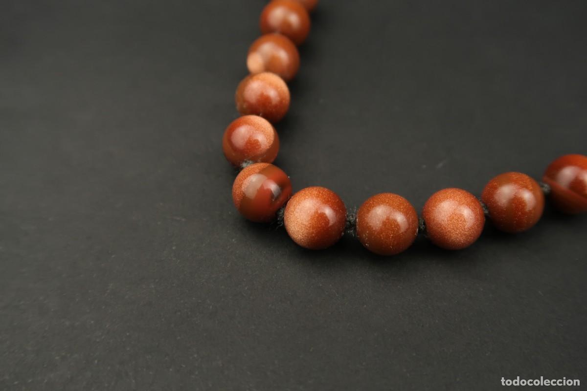 Joyeria: Antigua Gargantilla de Aventurina - Foto 4