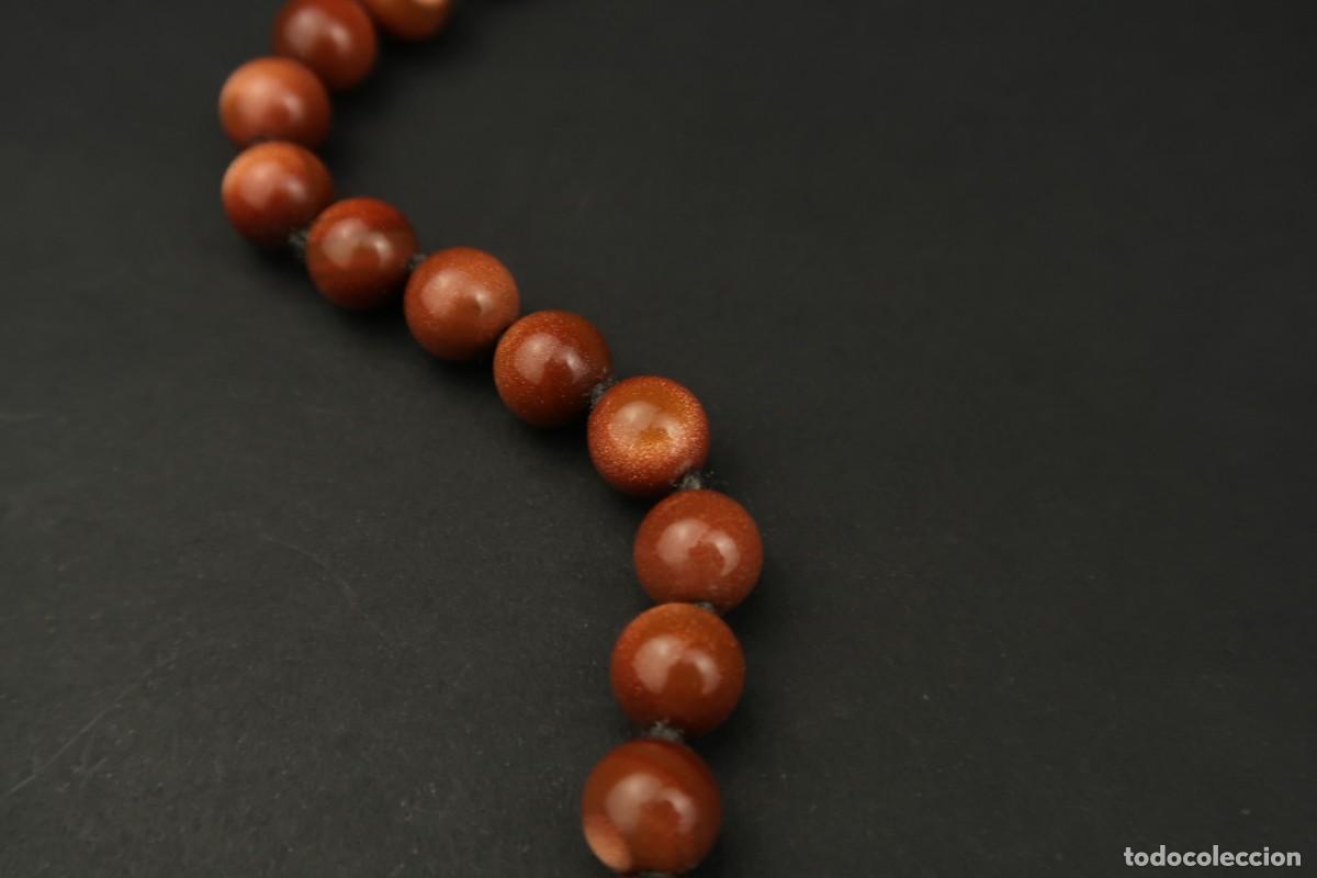 Joyeria: Antigua Gargantilla de Aventurina - Foto 5