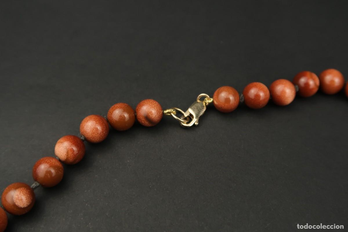 Joyeria: Antigua Gargantilla de Aventurina - Foto 6