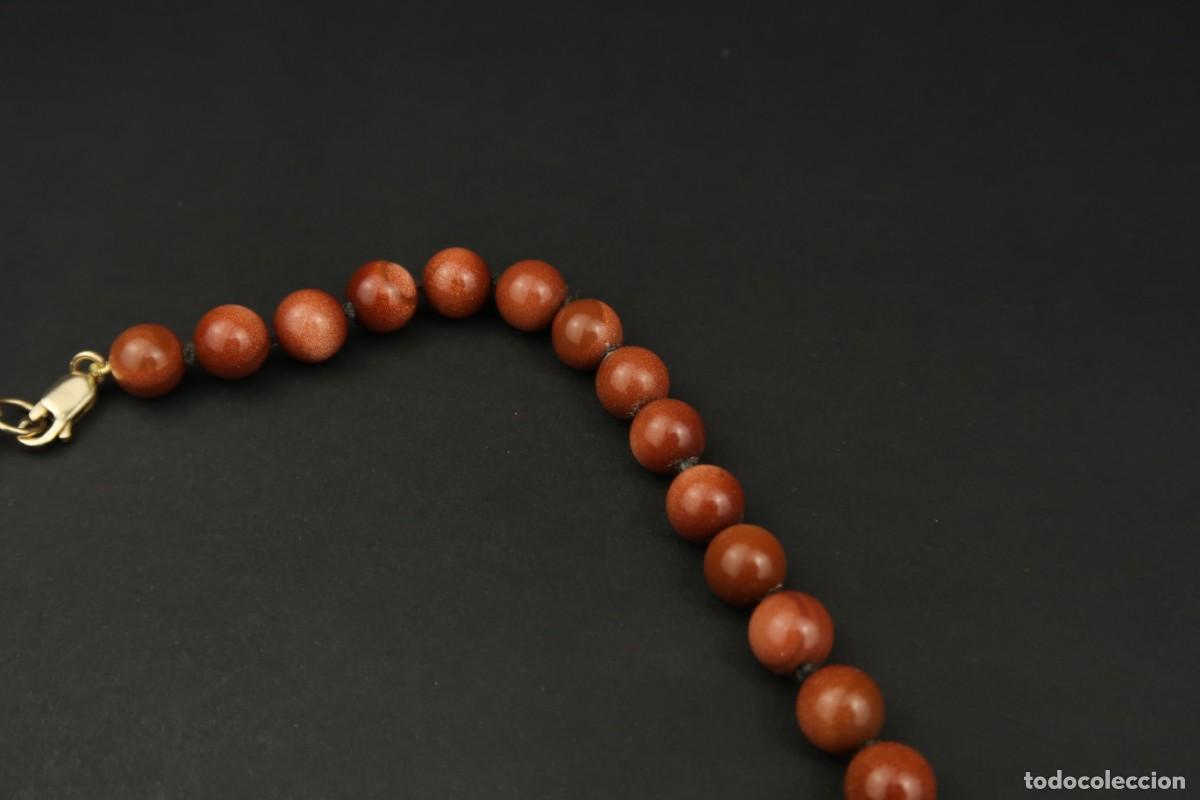 Joyeria: Antigua Gargantilla de Aventurina - Foto 7