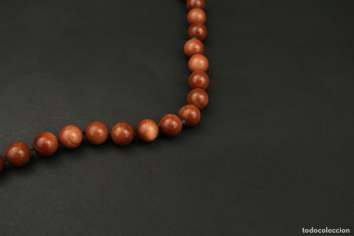 Joyeria: Antigua Gargantilla de Aventurina - Foto 8