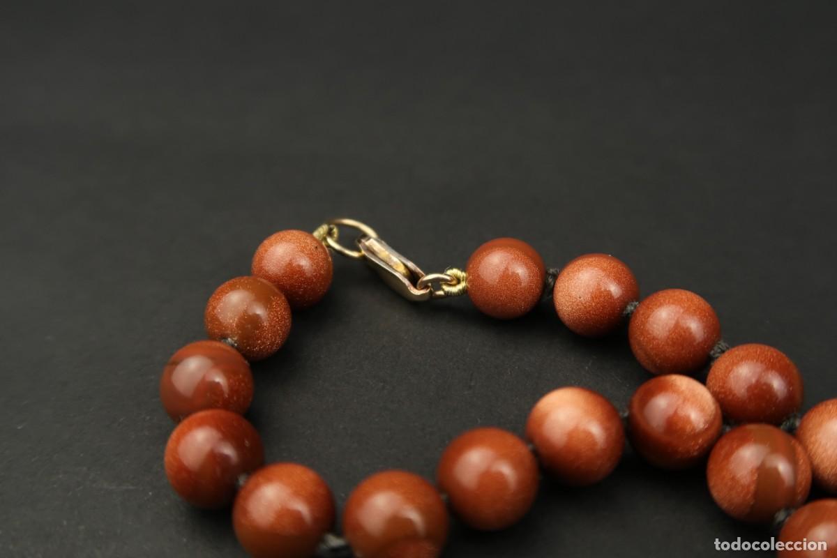 Joyeria: Antigua Gargantilla de Aventurina - Foto 11