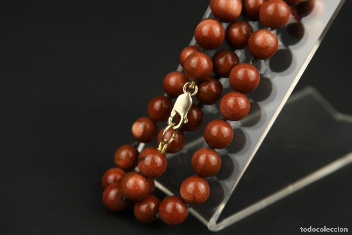 Joyeria: Antigua Gargantilla de Aventurina - Foto 13