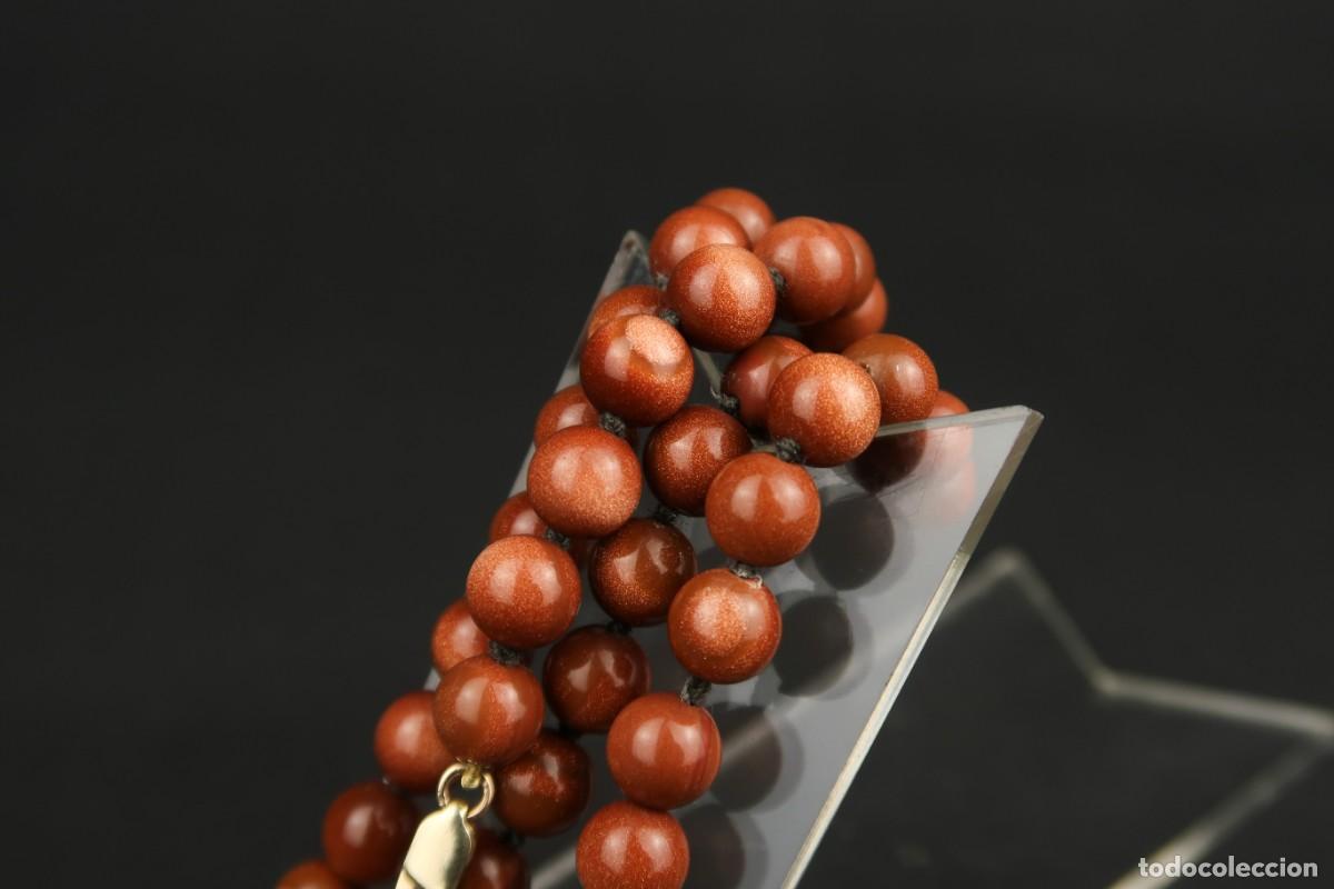 Joyeria: Antigua Gargantilla de Aventurina - Foto 14