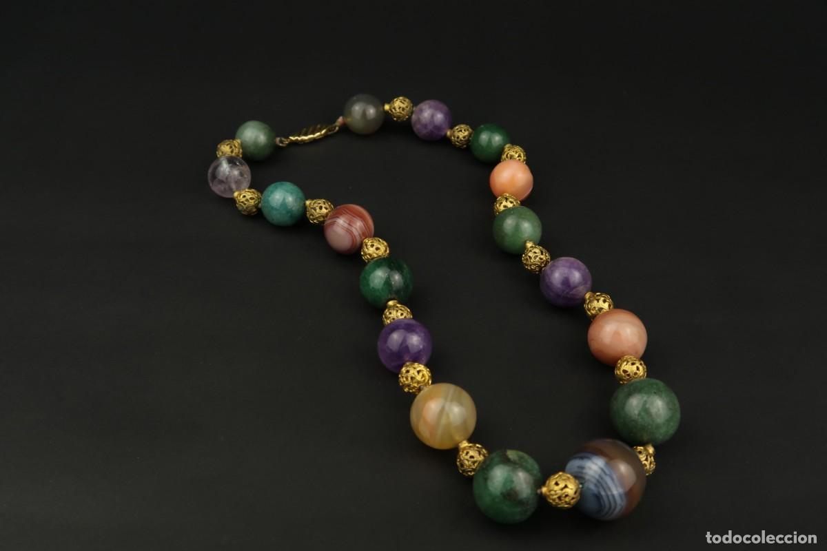 Joyeria: Antigua Gargantilla de &Aacute;gata - Foto 2