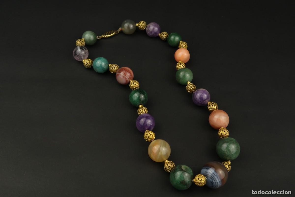 Joyeria: Antigua Gargantilla de &Aacute;gata - Foto 3
